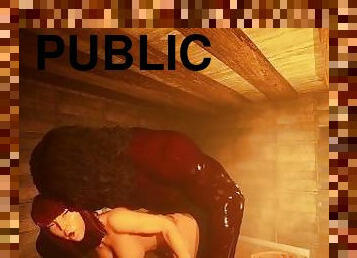 tyłek, publiczne, amatorskie, międzyrasowe, wytrysk, rude, pieprzenie, hentai, sauna, 3d