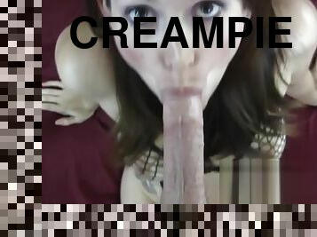 Lelu Love - Fishnet Condom Removal Creampie