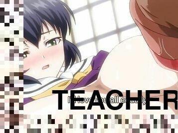 Virgin Schoolgirl Fucked by Teacher at School - Hentai Anime