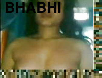 Bangla bhabhi shows her boobs to neighbor