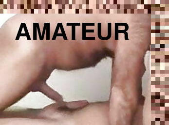 papa, masturbation, amateur, énorme-bite, gay, couple, pappounet