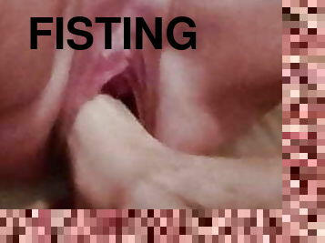 fisting, onani, fisse-pussy, hjemmelavet, fødder, penetrering