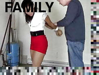 sadomasoquismo, familia, americano, bondage, tabú