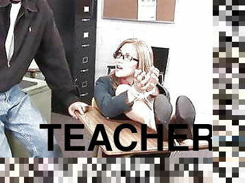 Teacher tied . . .