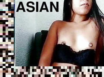 asiatisk, masturbation, bröstvårtor, gammal, fitta-pussy, thailändsk, 18år, webbkamera, tight, äldre