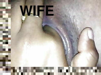 Fingering My wife Cool and Jusisy