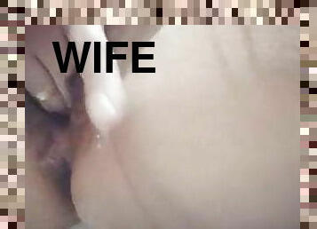 Sg wife show pussy for me