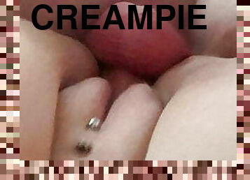 storatuttar, fitta-pussy, creampie, bbw, rödhårig, sprut, knullande, svensk