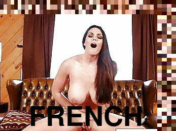 Statuesque Alison takes on a big french dong