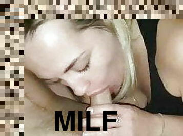 amatör, avsugning, milf, hemmagjord, pov, sprut, blond, puma