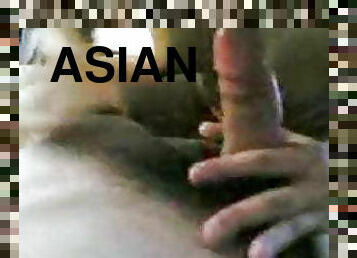 asiatisk, anal, mogen, hemmagjord, avrunkning, thailändsk