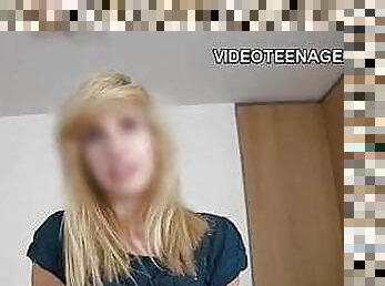 masturbation, gammal, amatör, tonåring, casting, första-gången, blond, 18år, äldre, audition