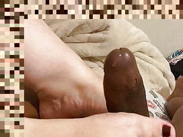 BBW Footjob 