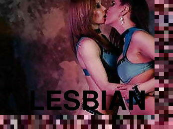 lesbian-lesbian, pijat, bdsm-seks-kasar-dan-agresif, berciuman, bidadari, dansa, bikini, berambut-cokelat, tato