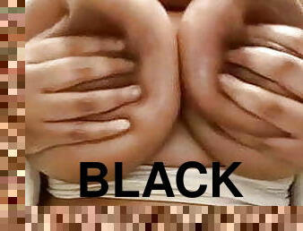 tetas-grandes, enorme, amateur, negra, natural, tetas