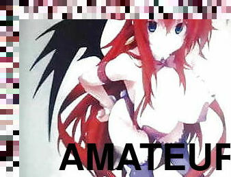 GREAT CUMSHOT FOR RIAS GREMORY CUMTRIBUTE TO TETONA ANIME 
