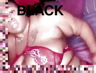 Black BBW in Lingerie