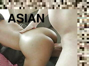 asia, payudara-besar, posisi-seks-doggy-style, vagina-pussy, blowjob-seks-dengan-mengisap-penis, creampie-ejakulasi-di-dalam-vagina-atau-anus-dan-keluarnya-tetesan-sperma, sudut-pandang, thailand, sofa, ketat