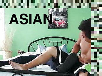 Asian Boy Vahn Tied and Tickled