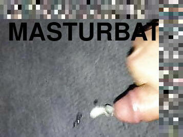 masturbation, gay, sovande, sprut