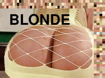 røv, røv-booty, blond, hvid