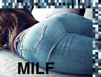 cur, grasa, milf, bbw, grasana, fundulet, american, jeans