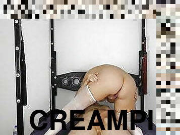 Camilla squirts on Mr Creampie&rsquo;s Cock