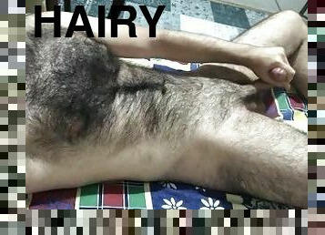 Very hairy sexy guy I was getting caught by my mom while masturbating