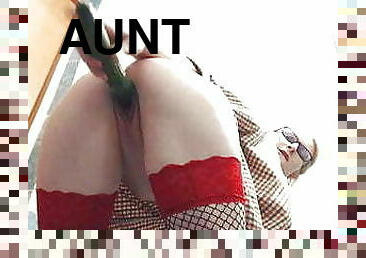 mastubasi, orgasme, kencing, amatir, buatan-rumah, permainan-jari, stocking-stockings, tante, berambut-pirang, bersetubuh