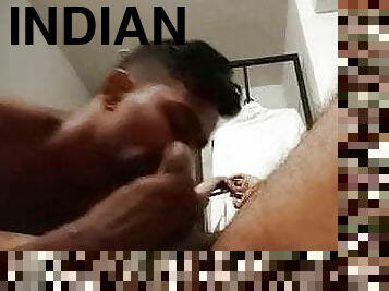 Oral pleasure for an Indian men