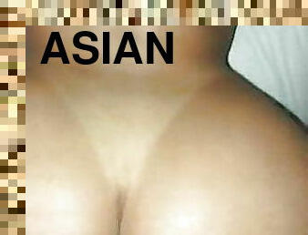 asiatisk, röv, doggy-style, bröstvårtor, amerikansk
