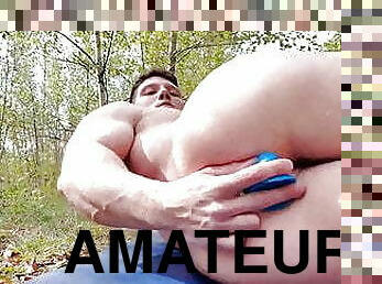 cul, papa, masturbation, amateur, anal, gay, bout-a-bout, pappounet, musclé