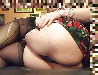 Buttlegs Fat open AssPussy and big Thighs in Nylons