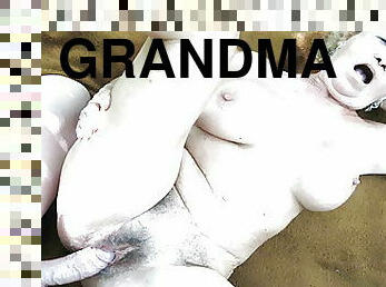 abuela, peluda, mayor, al-aire-libre, público, maduro, abuelita, hardcore, alemán, primera-persona