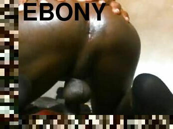 ???????? SWEET ASS EBONY WITH BIG DICK ASS OILING BEFORE ANAL ????????????????