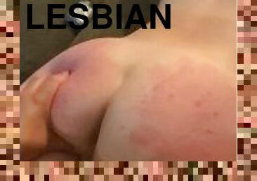 Lesbians finger fuck