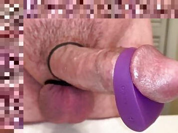 Playing with Multiple Cock Rings, Dirty Talking & Encouraging You to Cum with Me