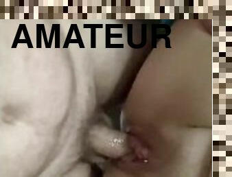 masturbation, orgasm, fitta-pussy, amatör, cumshot, sovande, pov, kuk, hårt