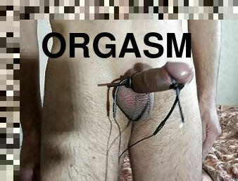 orgasme, russisk, udløsning, kæmpestor-pik, legetøj, spiller, bdsm, sperm, sperm-sperm, solo