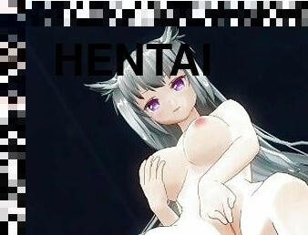 masturbaatio, orgasmi, amatööri, teini, anime, hentai, sisko, söpö, 3d