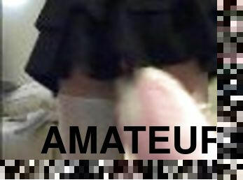 amatør, anal, teenager, legetøj, kær, røv-butt, lille, solo