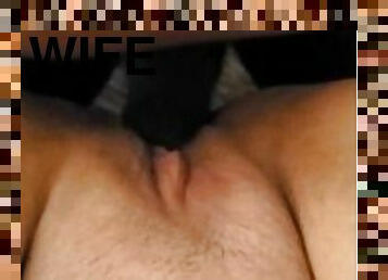Deep Penetration Breeding White Housewife from BBC Stud while Her Husband supervises