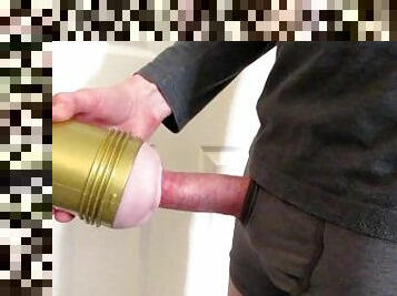 Dirty Talking Male – Babygirl Takes Daddies Cock & Cumshot - Fleshlight Fuck - Orgasm Motivation