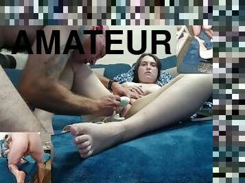 masturbação, velho, cona-pussy, amador, babes, hardcore, casal, bbw, pés, pov