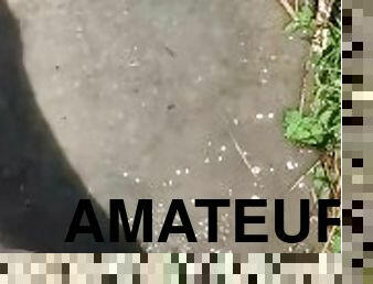 amateur, pieds, fétiche, solo