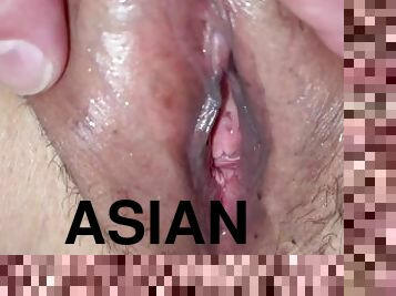 asiatisk, amatør, moden, milf, massage, creampie, store-sorte-skønheder, synsvinkel, dildo, kinesisk