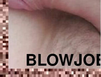 Closeup tounge blowjob of my boyfriend :-)
