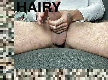 hårig, masturbation, cumshot, gigantisk-kuk, gay, juckande, sprut, ensam, bollar, verklighet