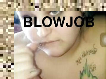 BBW Snapchat Blowjob