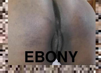 Ebony fatty girl gets creampied by BWC
